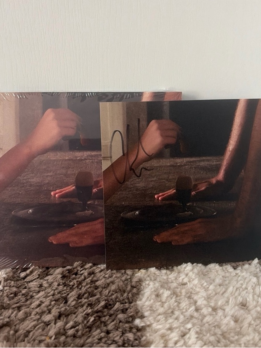 Charli xcx wuthering heights CD with signed art card